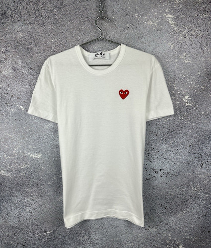 Cdg play shirt uomo - cdg, bianco