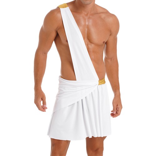 Costume uomo dio greco - , bianco
