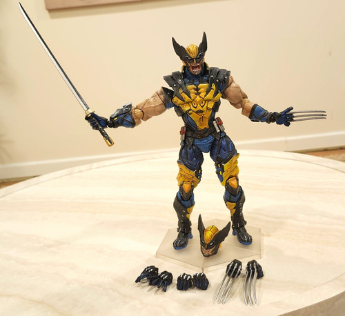 Play arts men wolverine - arts,